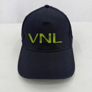 Volvo VNL Twill Cap Mens OSFA Dark Navy Blue Green Strapback Hat Long Haul